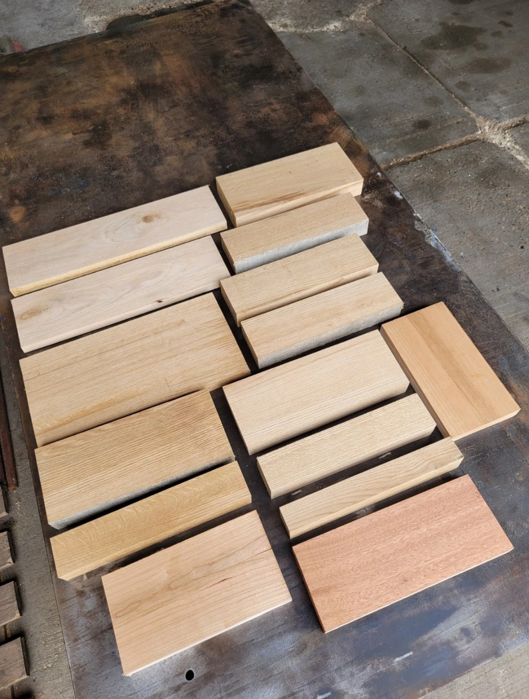 Oak & Cherry Hardwood Offcuts Pack