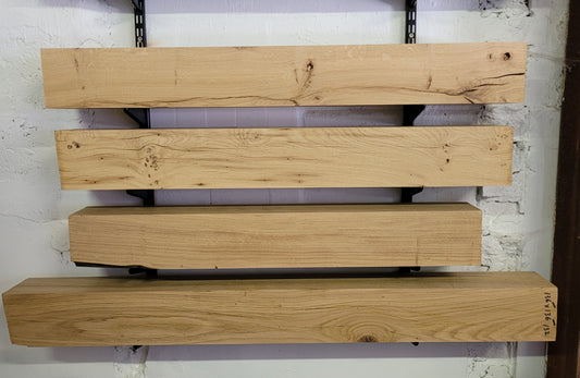 Planed All Round Oak Beam Mantels