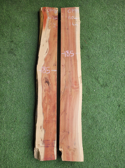 Yew Live Edge Boards x2 River Table (OF98/99)
