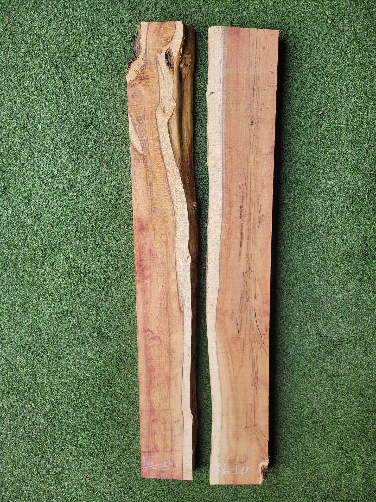 Yew Live Edge Boards x2 River Table (OF98/99)