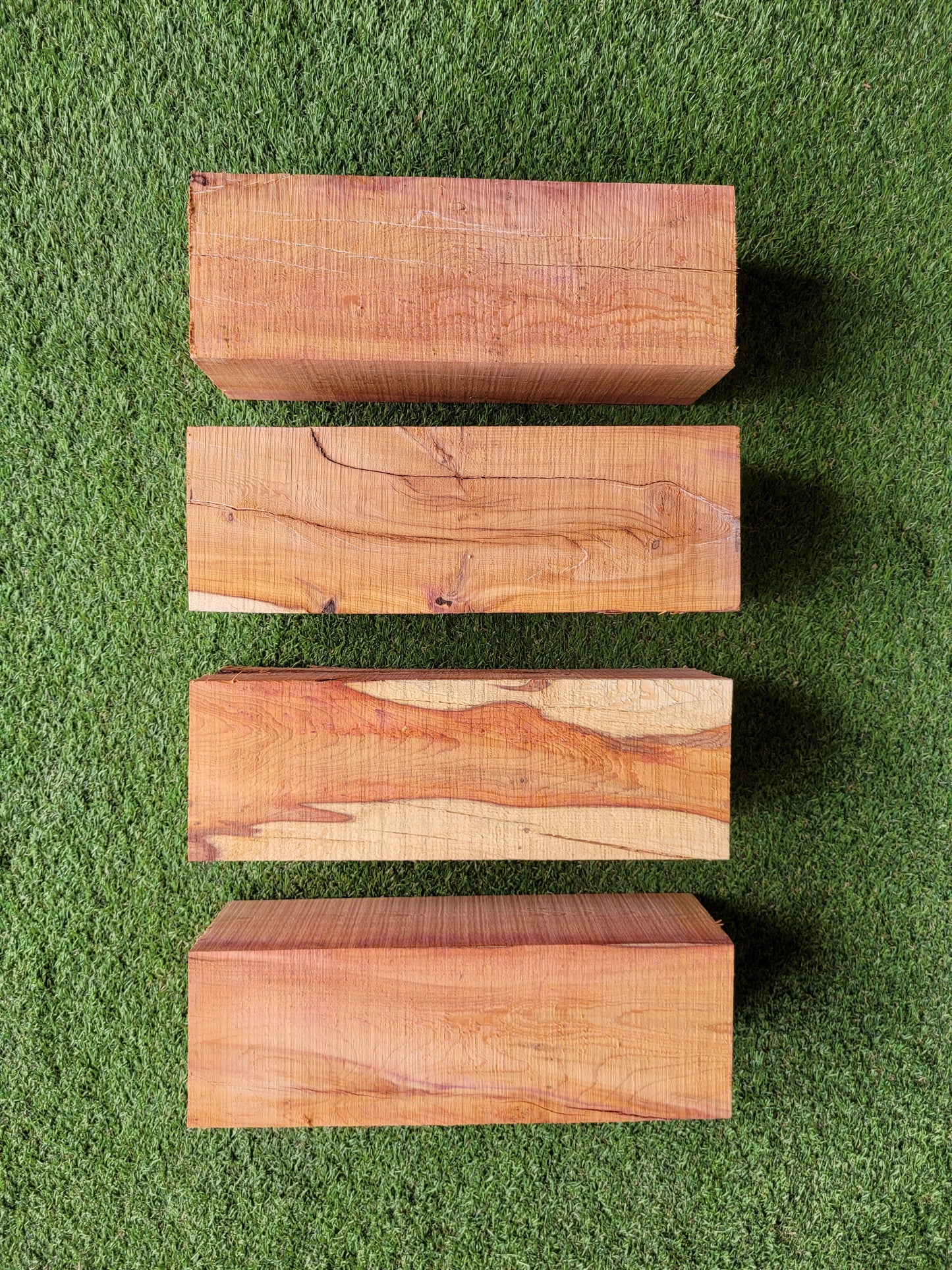 Yew Hobby Pack 4 Pieces Woodturning