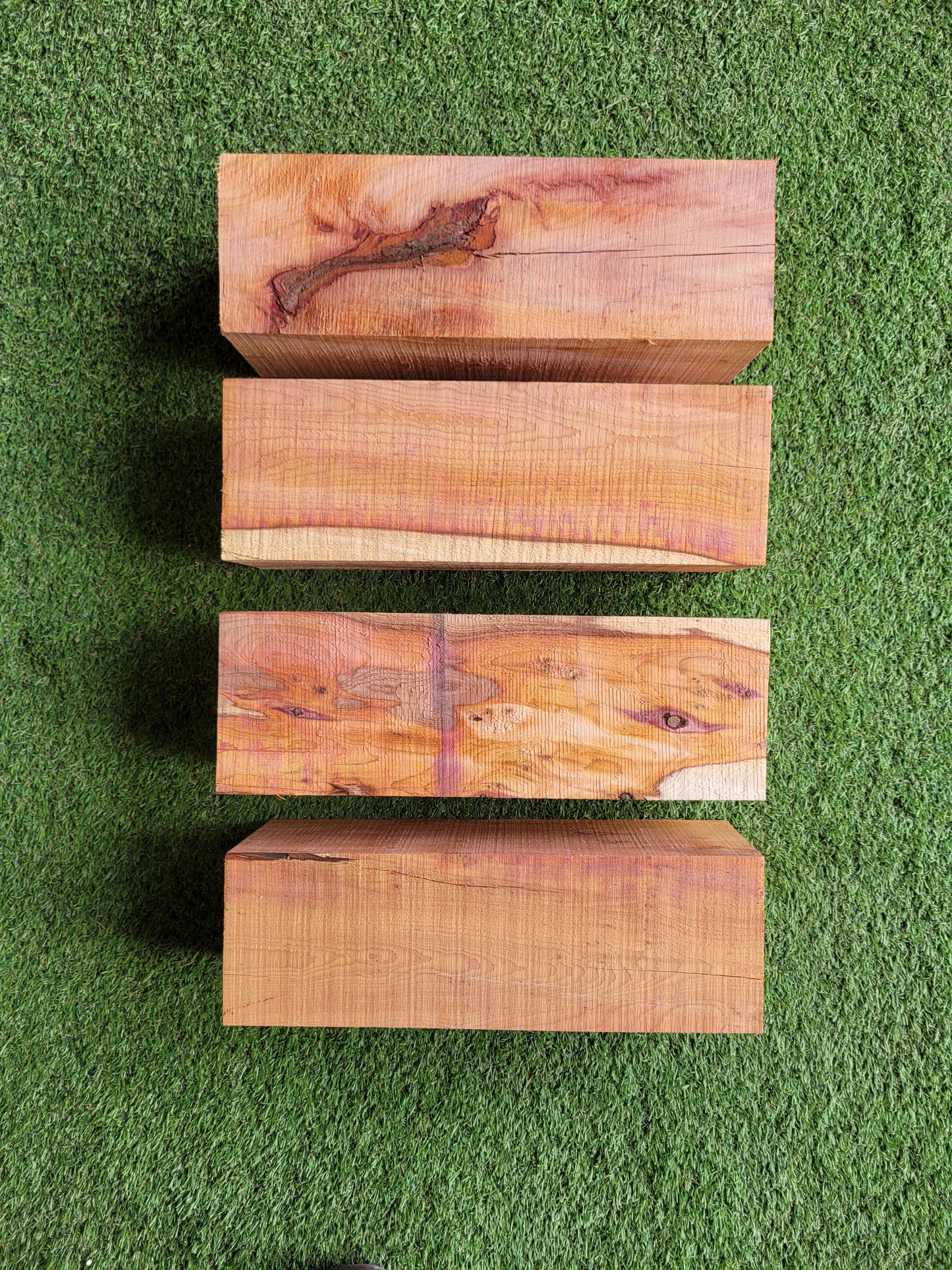 Yew Hobby Pack 4 Pieces Woodturning