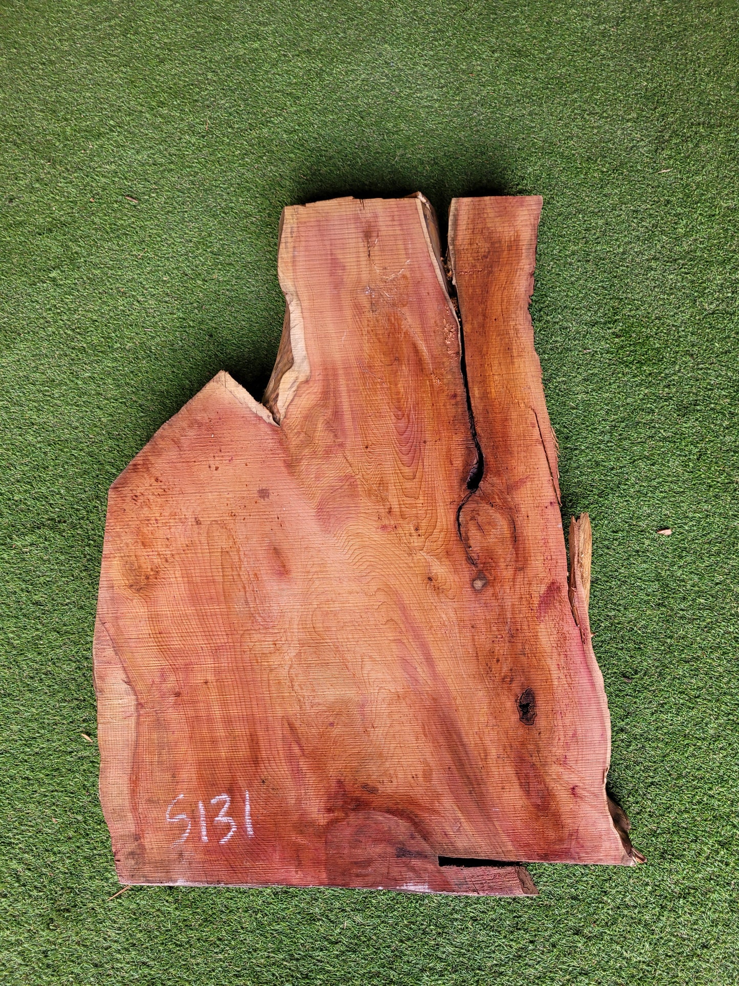 Yew Slab Live Edge 3" Thick (S131)
