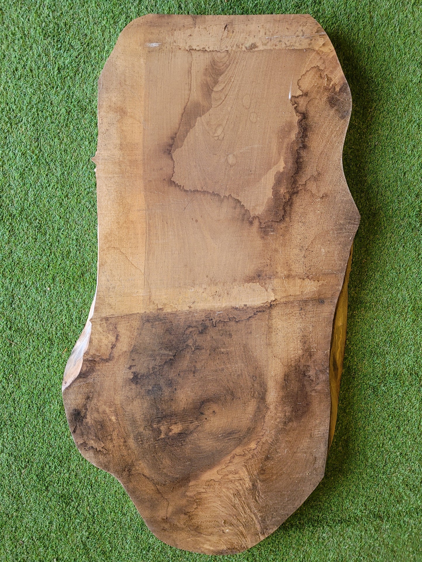 English Walnut Wood Board Live Edge Slab (2606)