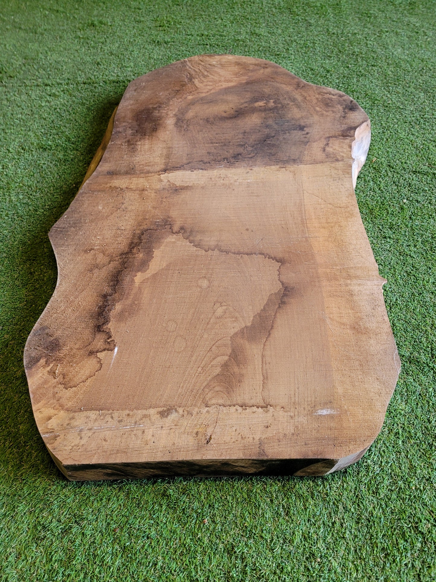 English Walnut Wood Board Live Edge Slab (2606)