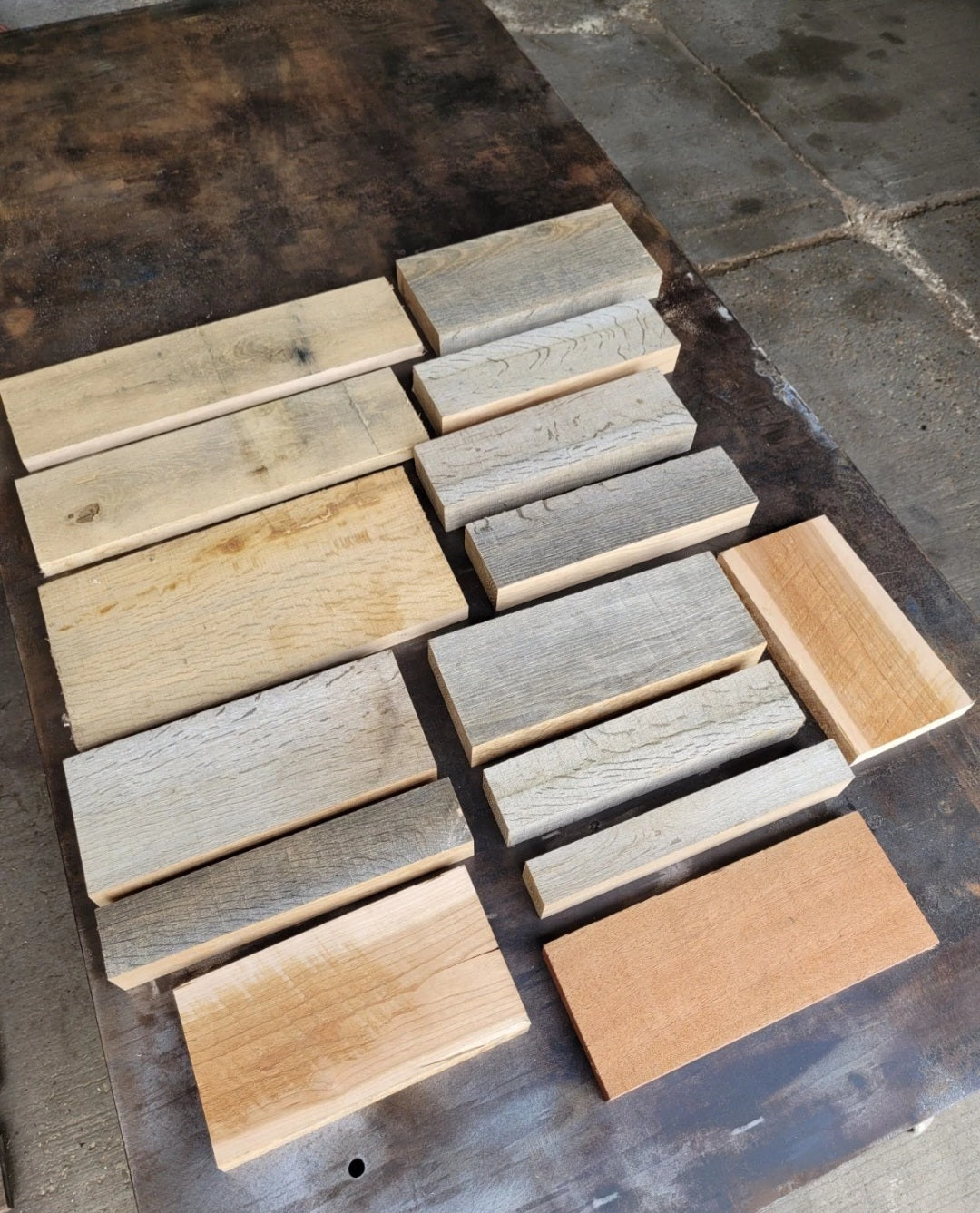Oak & Cherry Hardwood Offcuts Pack