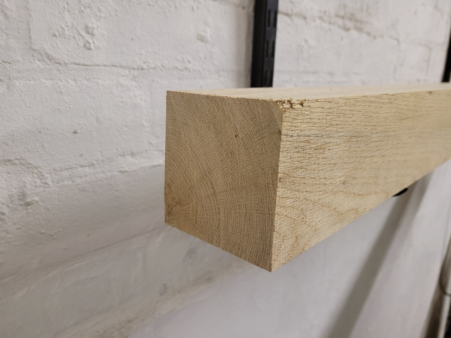 Oak Beam Fireplace Mantel Planed All Round 90 x 90 x 1180mm (136)