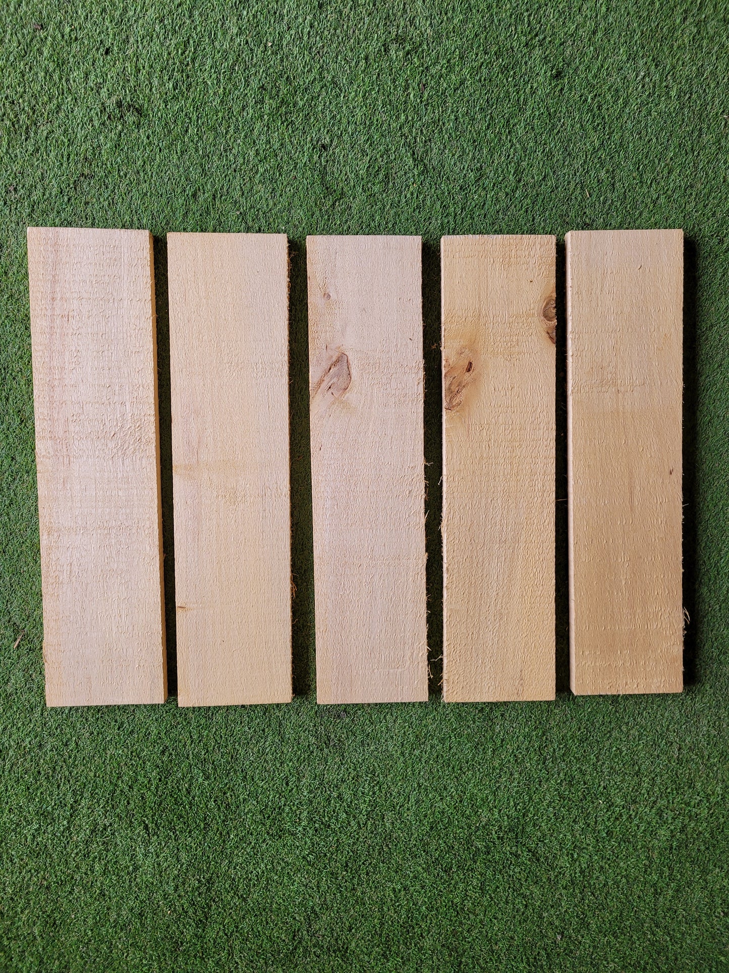Tulipwood Boards Pack of 5 Hardwood 61cm Long (2620)