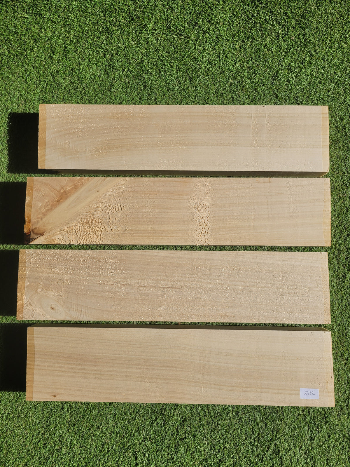 Tulipwood Boards x4 PAR 600x145x45mm (2672)