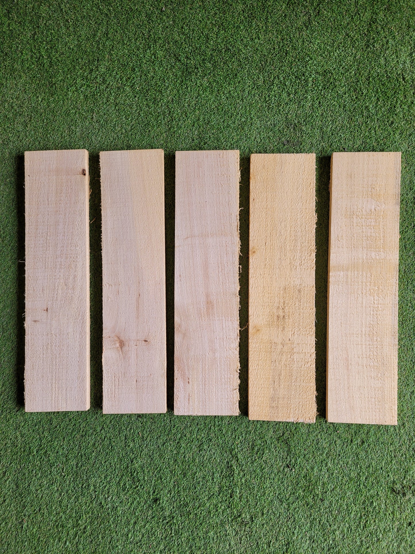 Tulipwood Boards Pack of 5 Hardwood 61cm Long (2620)