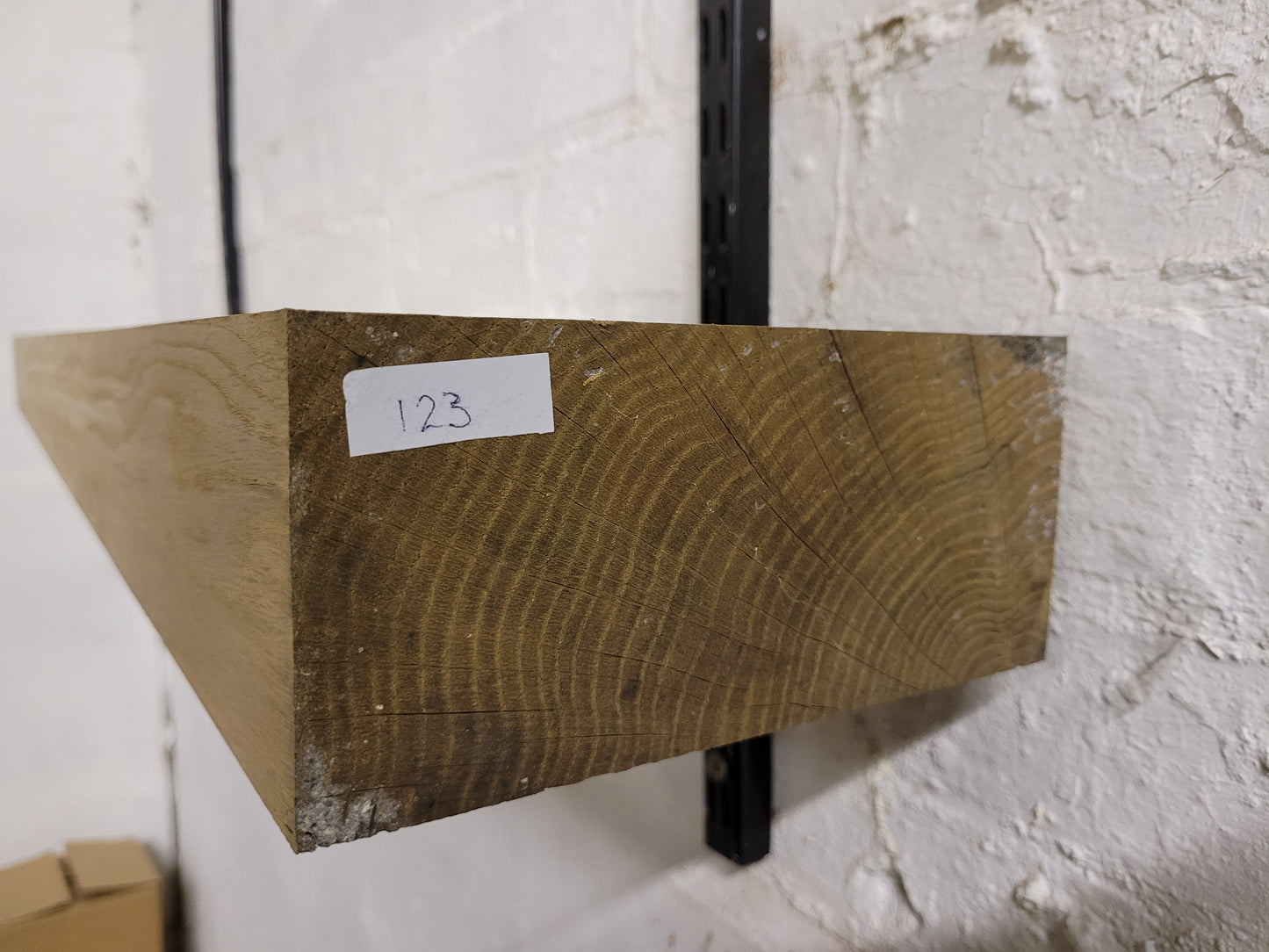 Oak Beam Fireplace Mantel Planed All Round 190 x 84 x 1250mm (123)