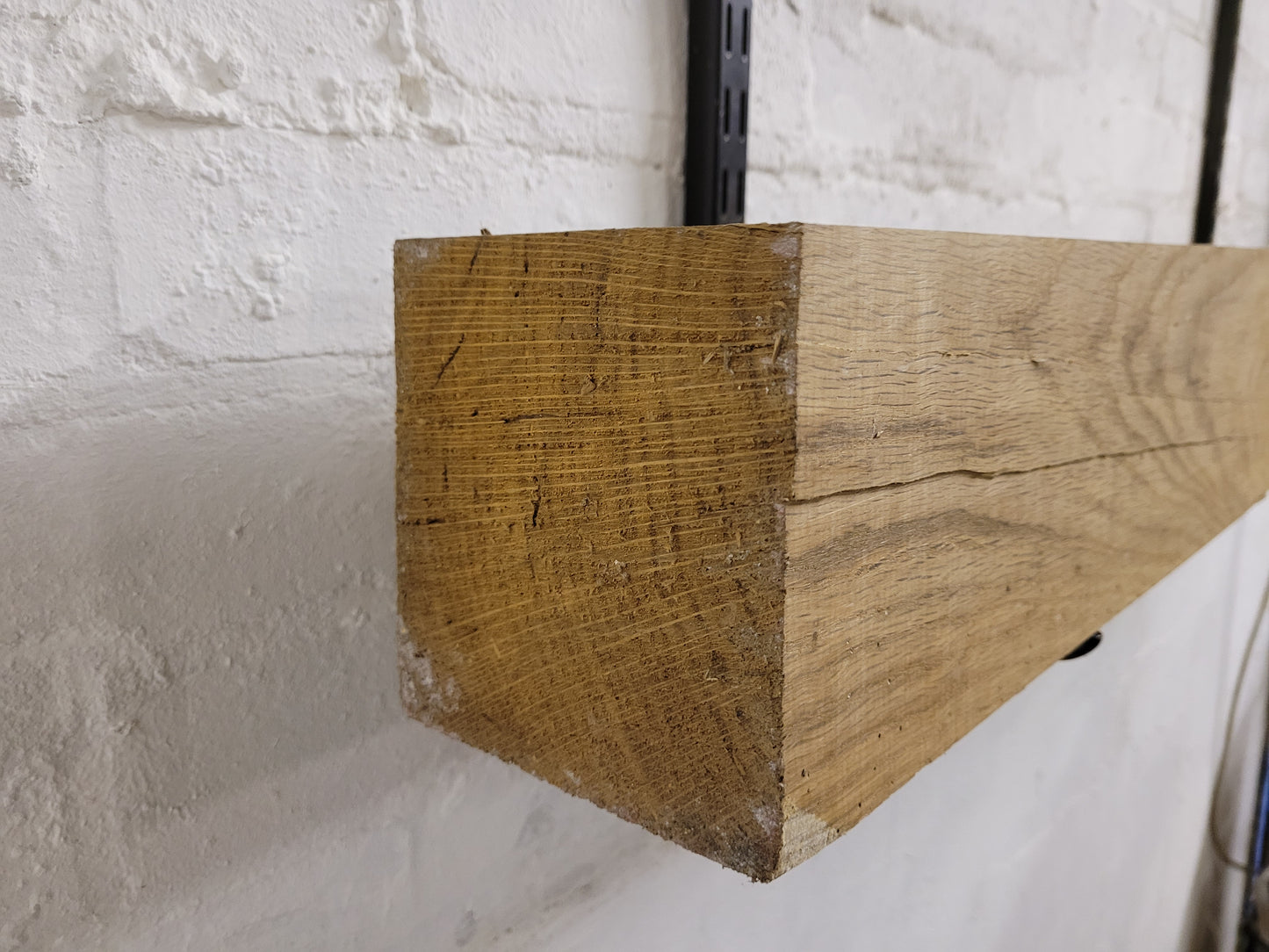 Oak Beam Fireplace Mantel Planed All Round 130 x 137 x 1260mm (131)