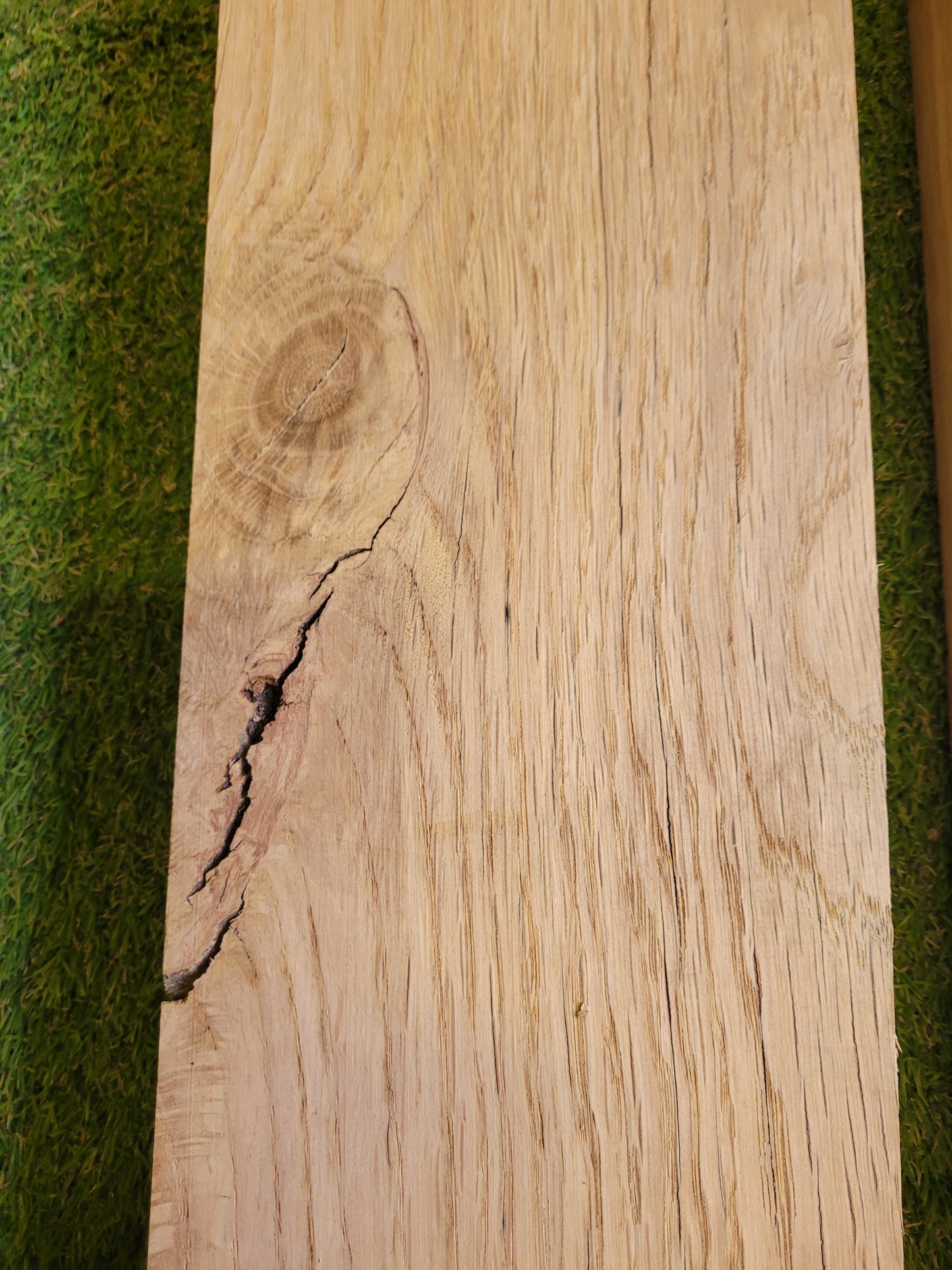 English Oak Boards Pack of 3 Rustic Hardwood 40mm Thick (0100)