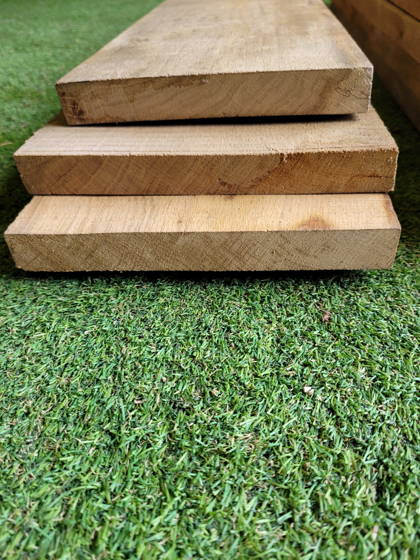 Solid English Oak Offcuts x7 91cm Long (2623)