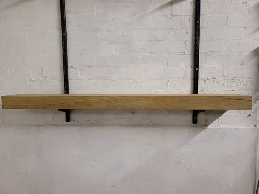 Oak Beam Fireplace Mantel Planed All Round 78 x 180 x 1410mm (135)