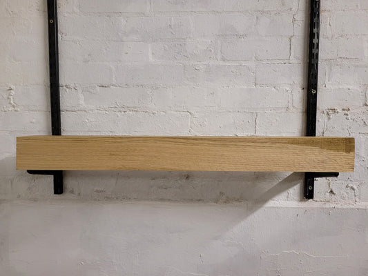 Oak Beam Fireplace Mantel Planed All Round 90 x 90 x 920mm (132)