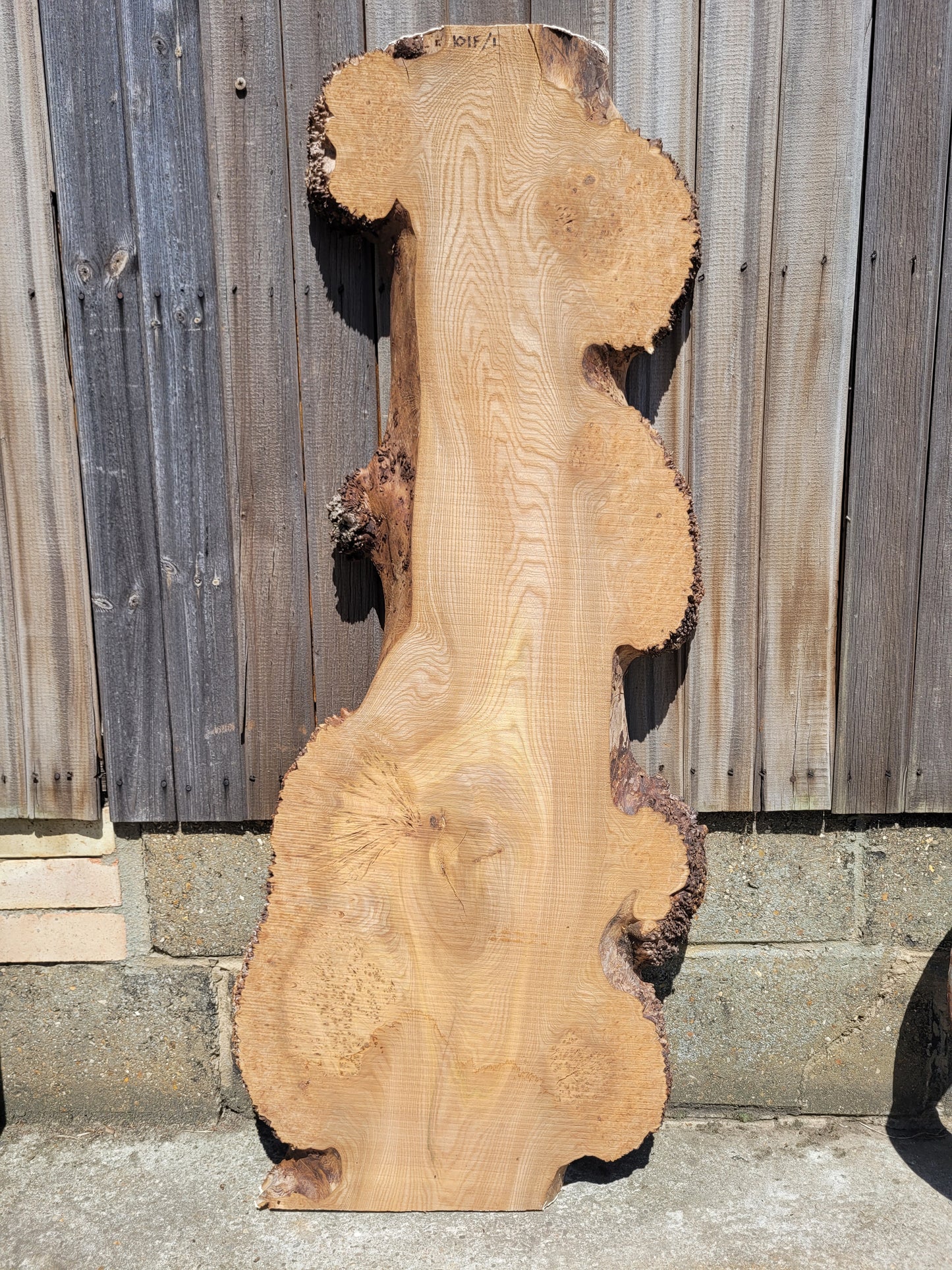 Burr Elm Live Edge Boards (101f/1&2)