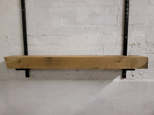 Oak Beam Fireplace Mantel Rustic Planed All Round 85 x 133 x 1010mm (137)