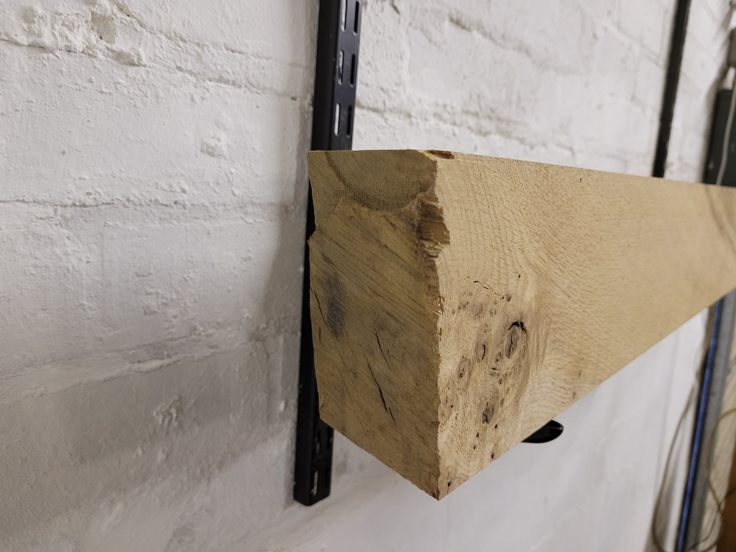 Oak Beam Fireplace Mantel Rustic Planed All Round 85 x 133 x 1010mm (137)