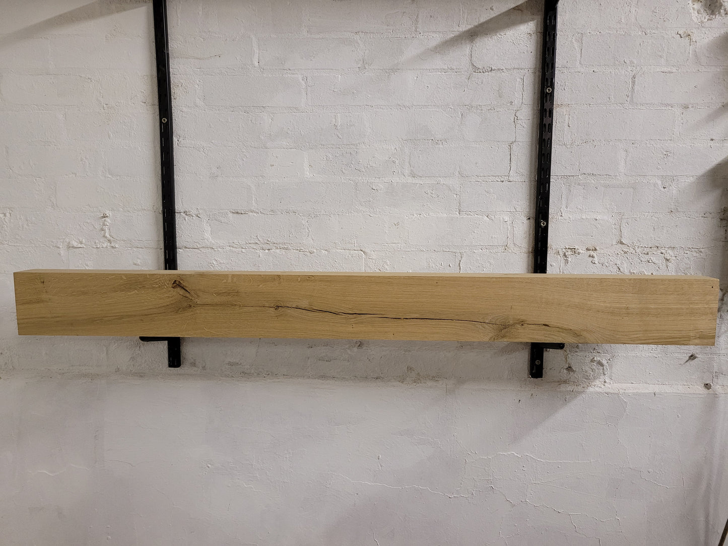 Oak Beam Fireplace Mantel Planed All Round 65 x 130 x 1400mm (127)