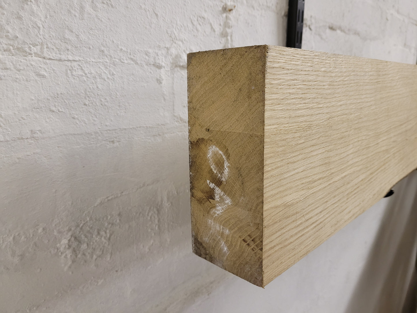 Oak Beam Fireplace Mantel Planed All Round 78 x 180 x 1410mm (135)