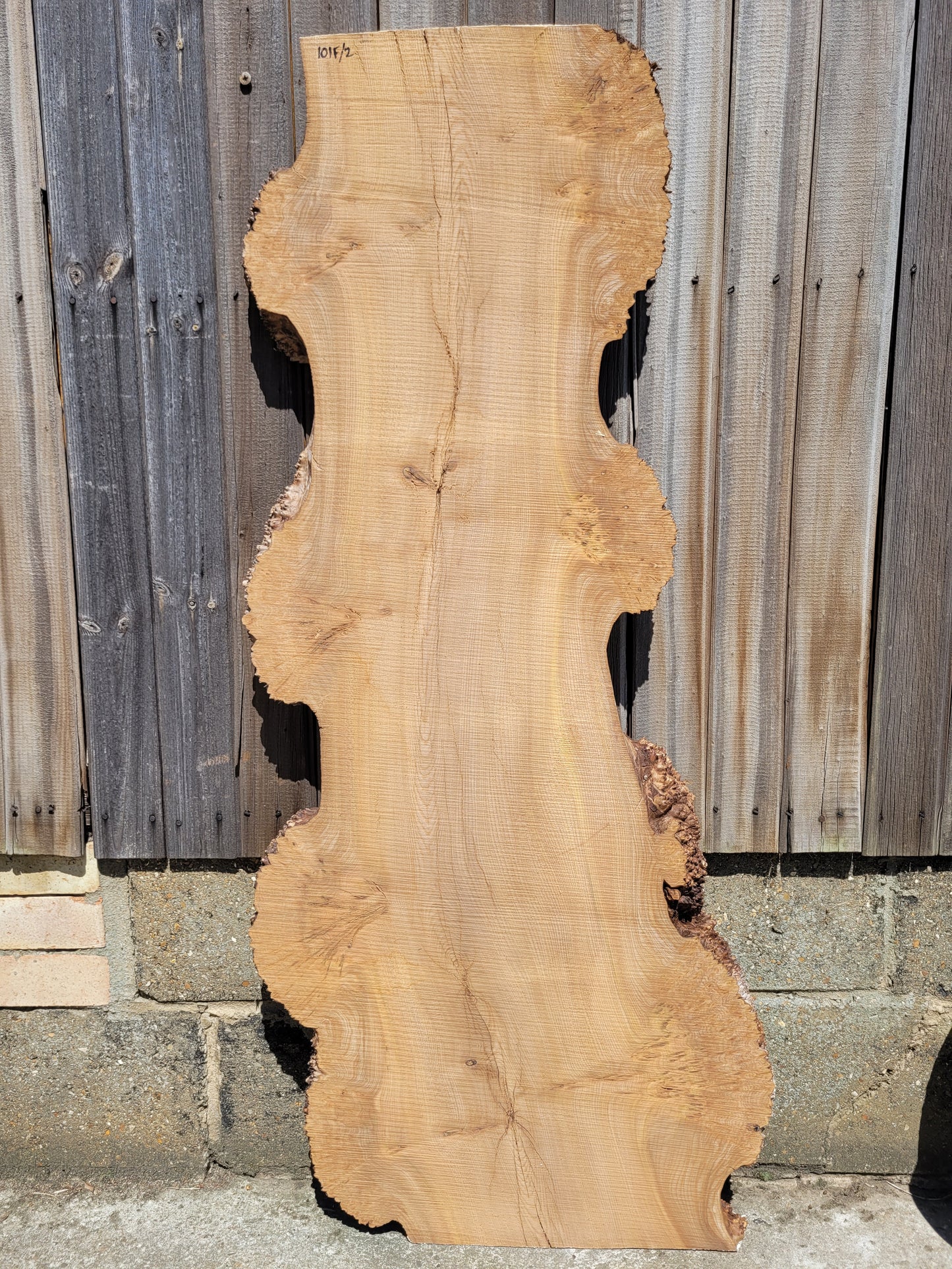 Burr Elm Live Edge Boards (101f/1&2)