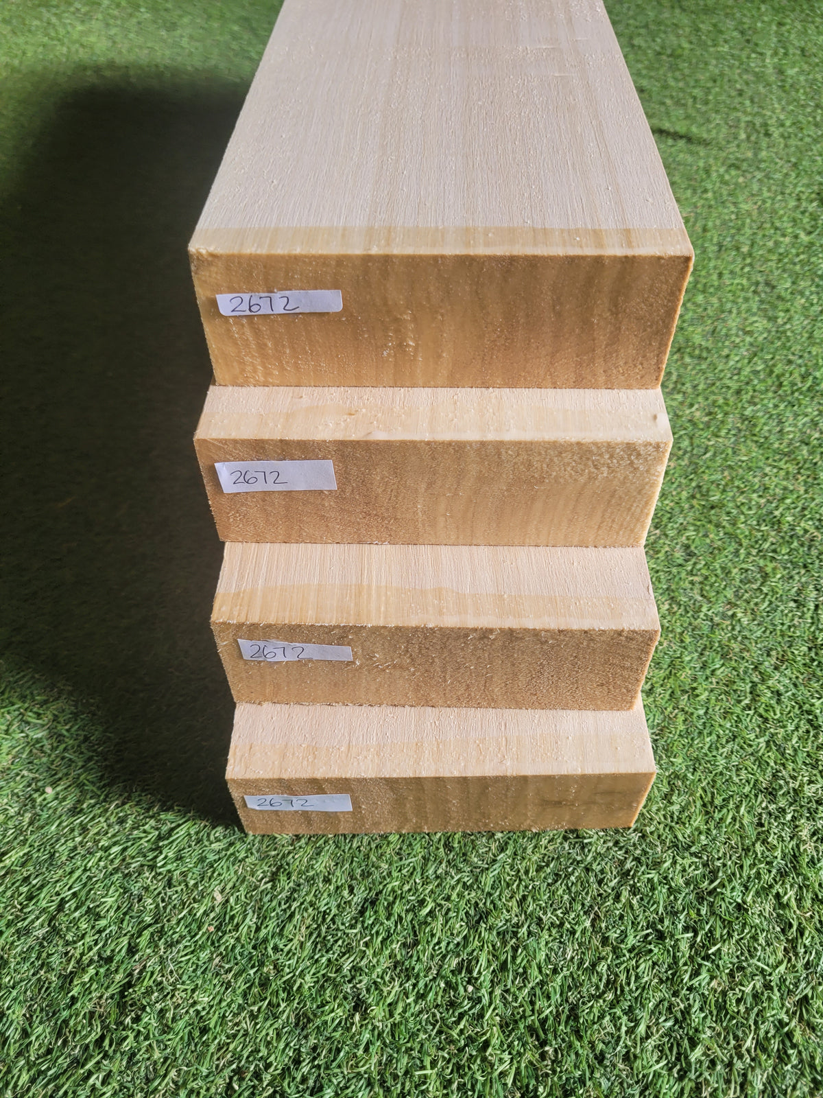Tulipwood Boards x4 PAR 600x145x45mm (2672)