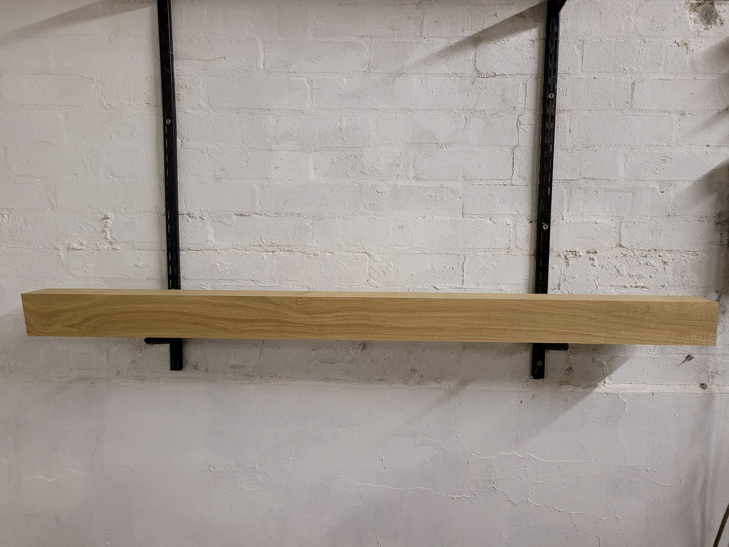 Oak Beam Fireplace Mantel Planed All Round 90 x 90 x 1450mm (124)