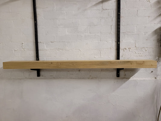 Oak Beam Fireplace Mantel Planed All Round 65 x 130 x 1400mm (127)