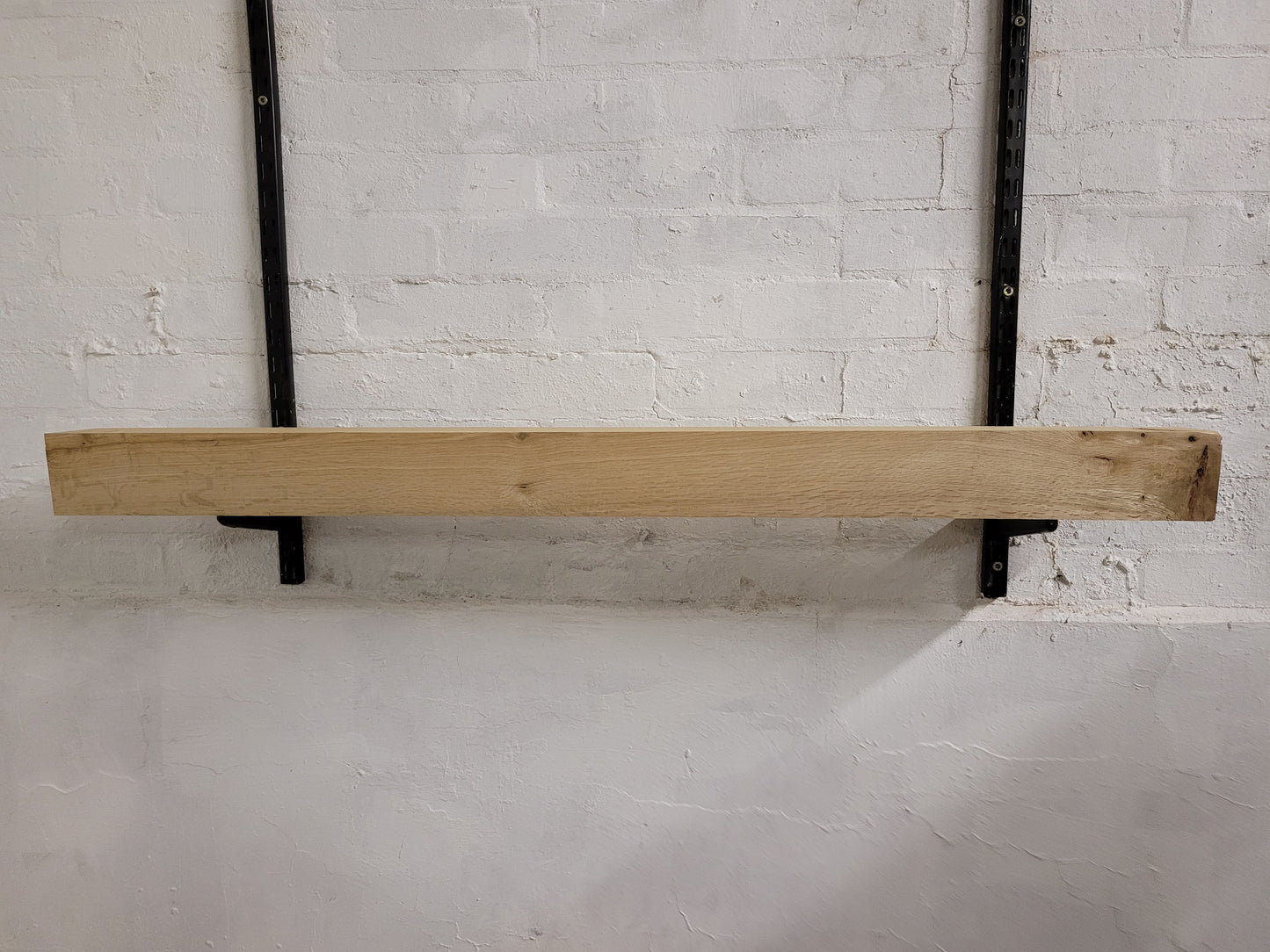 Oak Beam Fireplace Mantel Planed All Round 90 x 90 x 1180mm (136)