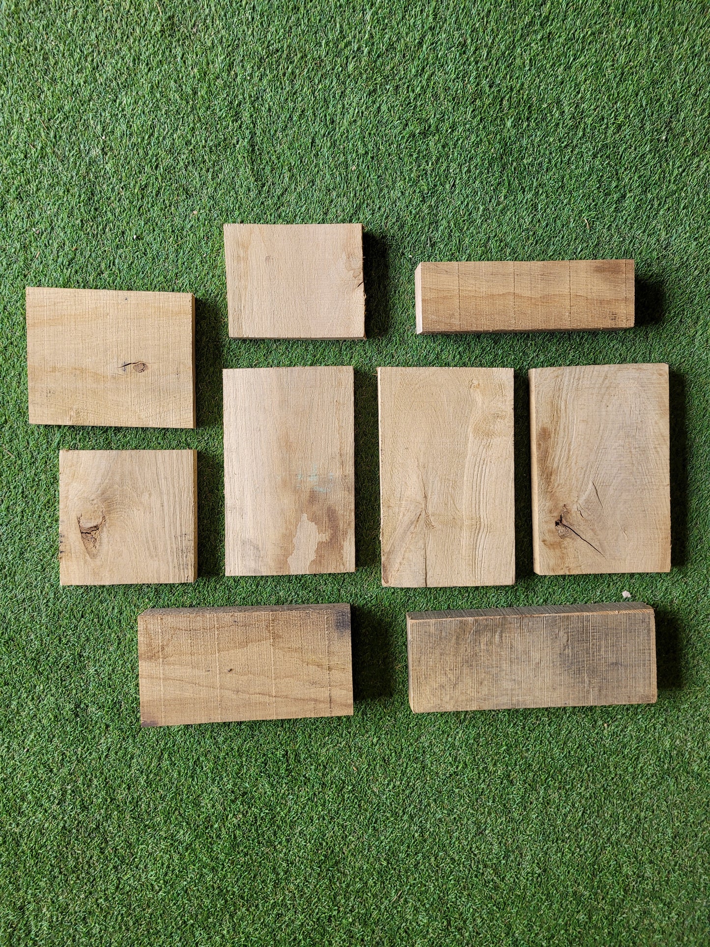 Oak Offcuts x9 (2636)