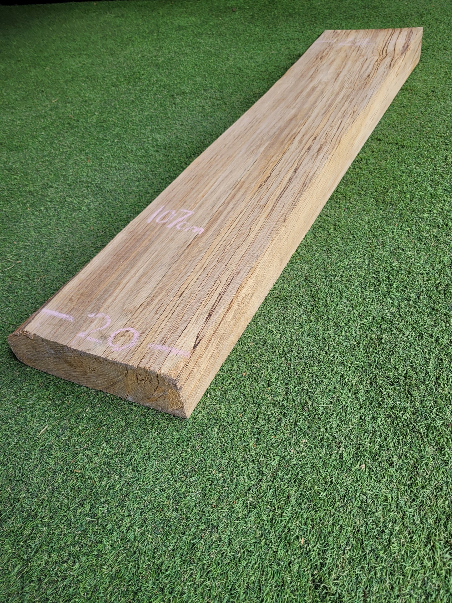 Spalted English Oak Unique Hardwood Live Edge 107cm Long (OF106)
