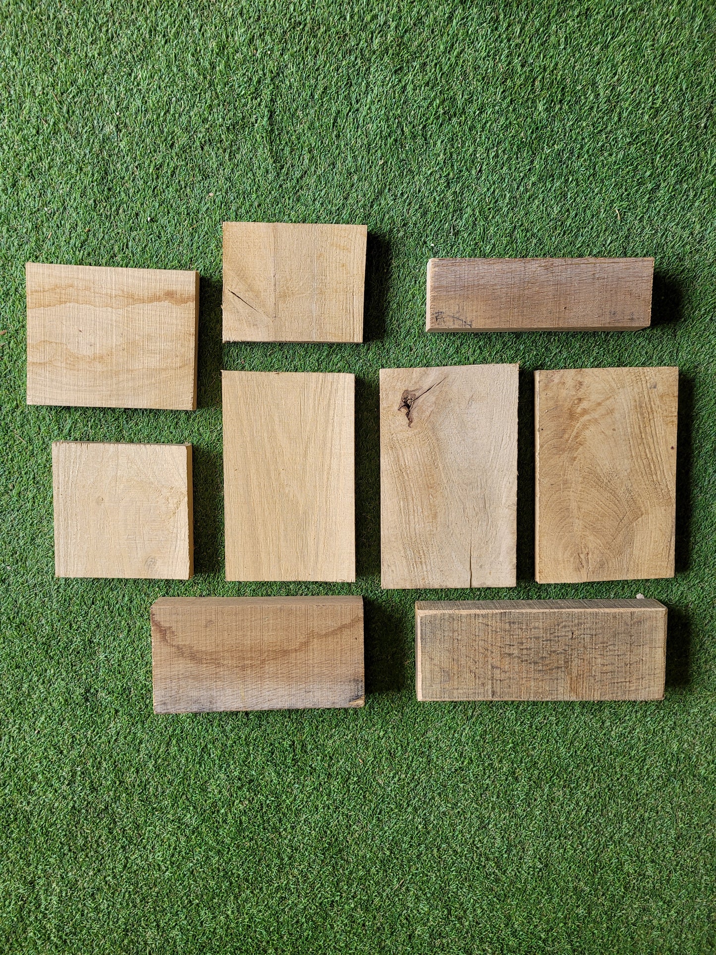 Oak Offcuts x9 (2636)