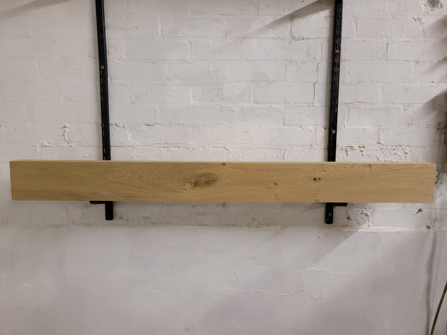 Oak Beam Fireplace Mantel Planed All Round 65 x 130 x 1400mm (127)