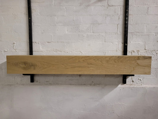 Oak Beam Fireplace Mantel Planed All Round 140 x 140 x 1098mm (130)