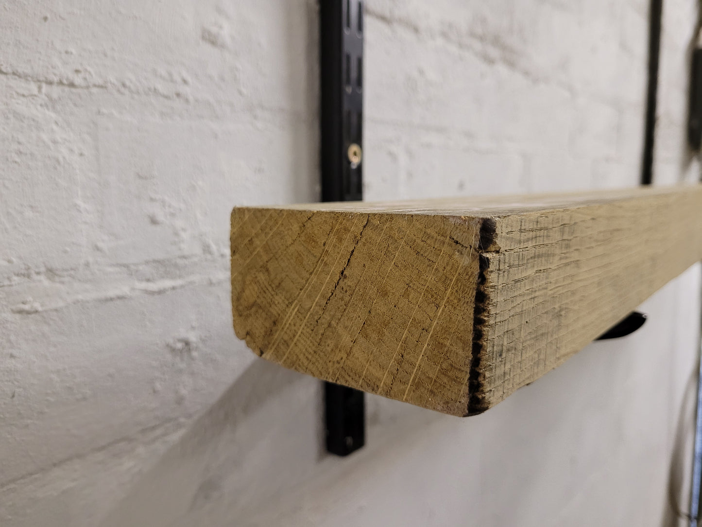 Oak Beam Fireplace Mantel Planed All Round 95 x 50 x 1180mm (126)