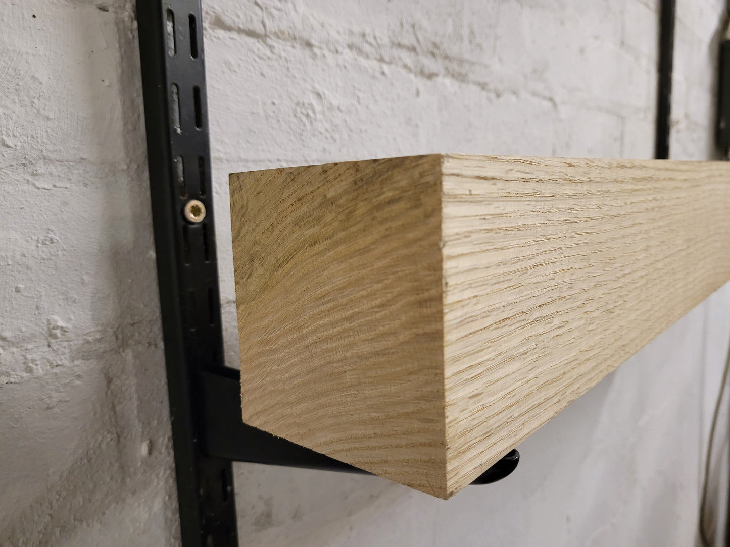 Oak Beam Fireplace Mantel Planed All Round 90 x 90 x 920mm (132)