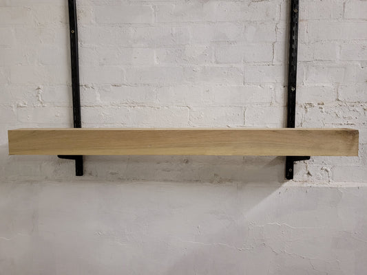 Oak Beam Fireplace Mantel Planed All Round 90 x 90 x 1180mm (136)