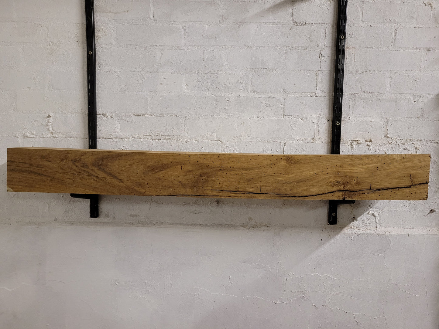 Oak Beam Fireplace Mantel Planed All Round 130 x 137 x 1260mm (131)