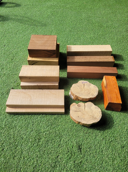 Hardwood Mixed Offcuts Pack 14 Pieces (2669)