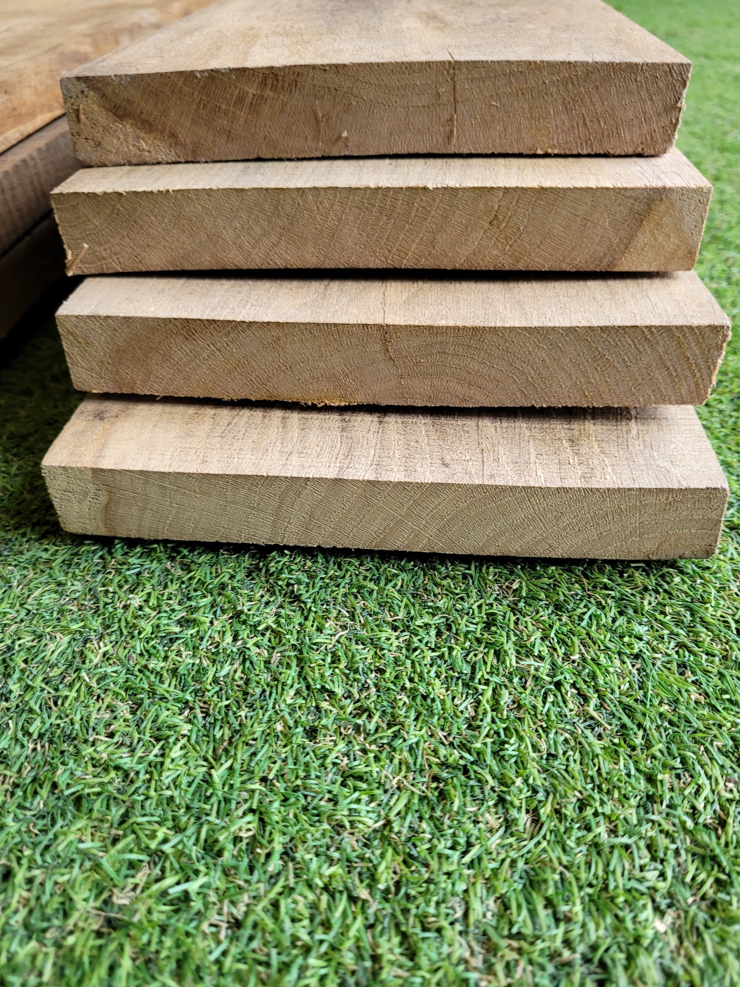 Solid English Oak Offcuts x7 91cm Long (2623)