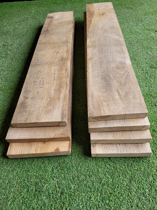 Solid English Oak Offcuts x7 91cm Long (2623)